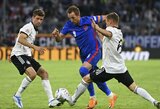 Tautų lyga: Anglijos rinktinė 88-ąją minutę išplėšė lygiąsias su vokiečiais, Italija pranoko Vengrijos futbolininkus
