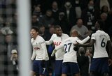  „Tottenham“ futbolininkai atšventė įvartį „Žmogaus-voro“ stiliumi