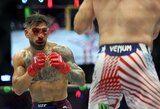 Iš ligoninės paleistas Topuria prakalbo po pralaimėjimo Gaethje: „Atėmei man regėjimą“