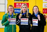 Pasaulio plaukimo čempionato trumpame baseine medalių įskaitoje Lietuva antrą kartą istorijoje pateko į dešimtuką