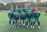 Lietuvos U-15 futbolo rinktinė savo pasirodymą užbaigė pralaimėjimu rezultatyviose rungtynėse