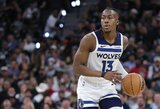 „Timberwolves“ šimtamilijoniniu kontraktu išsaugojo gynėją savo gretose