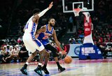 Pasiruošimą sezonui pradėję „Knicks“ Abu Dabyje nukovė „76ers“ ekipą