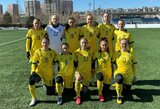 Lietuvos moterų rinktinė kontrolinėse rungtynėse nugalėjo Armėnijos rinktinę