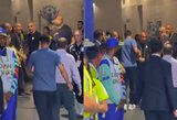 Kameros užfiksavo tai, ko nematė televizijos žiūrovai: Egipto treneris aprėkė Scaloni