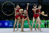 Pasaulio meninės gimnastikos čempionate lietuvės aplenkė 14 komandų