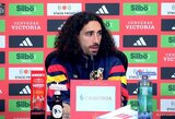 M.Cucurella pagaliau prabilo apie žaidimą ranka: „Jei ekspertai sako, kad tai ne baudinys, reiškia baudinio nebuvo“