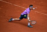 Pirmajame „Roland Garros“ rate eliminuotas R.Berankis praras daugybę reitingo taškų