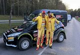 Po čempioniško sezono žiedinėse lenktynėse Ramūnas ir Titas Čapkauskai autosporto sezoną pabaigs raliu Utenoje