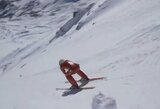 Pasaulio rekordas: S.Billy slidėmis pasiekė 255,5 km/val. greitį