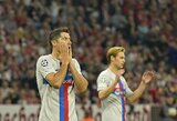 „Bayern“ prezidentas pasijuokė iš R.Lewandowskio, buvęs Vokietijos klubo žaidėjas M.Gomezas įvardino priežastį, kodėl lenkas nepelnė įvarčio