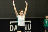 Dar neregėtos aukštumos: Mikulskytė po varžovės pasitraukimo žengė į finalą