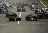 Bahreine – pustrečių metų lauktas „Ferrari“ triumfas ir paskutiniuose ratuose sugedę abu „Red Bull“ bolidai