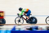 Lietuviai kukliai pradėjo UCI Tautų taurės dviračių treko varžybas