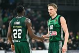 Eurolygos titulą fanams pristatęs „Panathinaikos“ pergale pradėjo pusfinalį Graikijoje