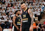 „Žalgiris“ serbų dovanos nesulaukė: Monake laimėjęs „Partizan“ – atkrintamosiose varžybose