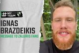 I.Brazdeikis prisistatė „Žalgirio“ gerbėjams