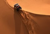 N.Al-Attiyah apie klaidą kelio knygoje: „Tai yra katastrofa, didžiulė rizika“