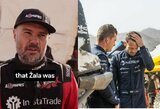 Visam Žalos ekipažui padėkojęs Lopraisas: „Nesakėme varžovams, kas mums nutiko“
