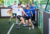 „FC Hegelmann“ gimtadienio šventėje – futbolas ir A.Skerlos bei A.Veličkos pamokos