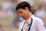„Roland Garros“: 11-ą kartą iš eilės pralaimėjęs D.Thiemas užsiminė apie perėjimą į žemesnio lygio turnyrus