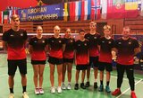 Europos jaunių badmintono čempionate lietuviai patiesė Nyderlandų rinktinę