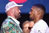 Fury ir Joshua susitiko akis į akį: jų elgesys nustebino visus