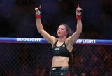 Jasmine Jasudavicius sugrįžo į pergalių kelią ir UFC narve užfiksavo išskirtinį pasiekimą