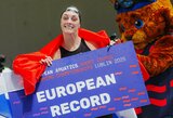 Legendų pasiekimus gerinusi Steenbergen per vakarą pasiekė dar 2 Europos plaukimo rekordus