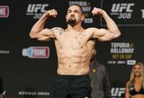 Buvęs UFC čempionas sureagavo į Whittakerio žodžius: „Paverskime juos veiksmais“