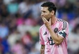 Lionelis Messi dėl nedalyvavimo visų žvaigždžių rungtynėse suspenduotas vienam MLS susitikimui