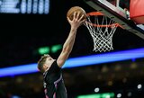 Jakučionis NBA rungtynes baigė be taškų