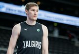 „Žalgirio“ treneris aptarė Tubelio traumą: „Yra geriau nei tikėjomės“