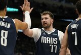 L.Dončičiaus vedama „Mavericks“ ekipa nepaliko vilčių svečiams iš Majamio