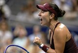 Amerikiečių „US Open“ ketvirtfinalyje – Pegulos pergalė po trijų setų ir laukianti akistata su Sabalenka