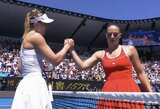 „Ją paveikė karas – netikiu, kad tai kažkas asmeniško“: po „Australian Open“ mačo – šaltas buvusių geriausių draugių atsisveikinimas