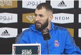 Sekso įrašo skandalas: K.Benzema atsiėmė skundą