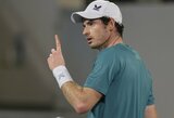 Abu Dabyje pergalę šventęs A.Murray‘us pusfinalyje susitiks su R.Nadaliu