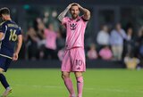 Pirmą kartą per karjerą nesėkmių liūne atsidūręs Lionelis Messi: „Tai tikrai skaudu“