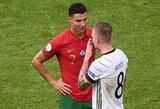 Kroosas stojo į Ronaldo pusę: „Be jo niekas nežiūrėtų Saudo Arabijos lygos“