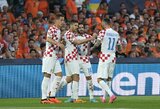 Nyderlandus per pratęsimą nugalėjusi Kroatijos rinktinė pateko į Tautų lygos finalą 
