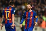 Ispanijos žiniasklaida: L.Messi nori, kad „Barceloną“ paliktų keturi žaidėjai