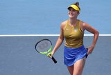 E.Svitolina WTA turnyre atsisakė žaisti prieš rusę ir paragino imtis veiksmų