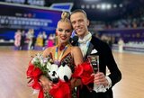 Simonas Seikauskas ir Liucija Norušaitė iškovojo sidabrą pasaulio taurės varžybose Kinijoje