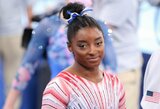 S.Biles: „Reikėjo pasitraukti prieš Tokijo olimpiadą“