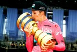 J.Hindley įtvirtino pergalę „Giro d‘Italia“ lenktynėse, I.Konovalovo komandos draugas laimėjo taškų įskaitą