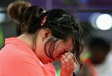 Nuo šypsenos stadione iki ašarų užkulisiuose – olimpinė čempionė atsiprašė sirgalių