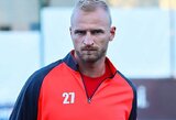 V.Andriuškevičius baigė profesionalaus futbolininko karjerą