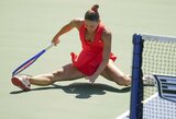 „US Open“ turnyre – paskutinės ukrainiečių vilties pergalė ir galingas Swiatek startas