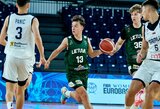 Šešiolikmečiai Europos čempionatą pradėjo pergale prieš serbus